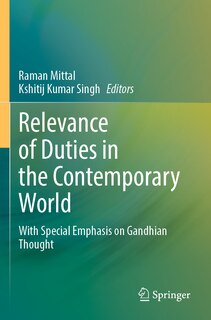 Couverture_Relevance of Duties in the Contemporary World