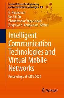 Couverture_Intelligent Communication Technologies and Virtual Mobile Networks