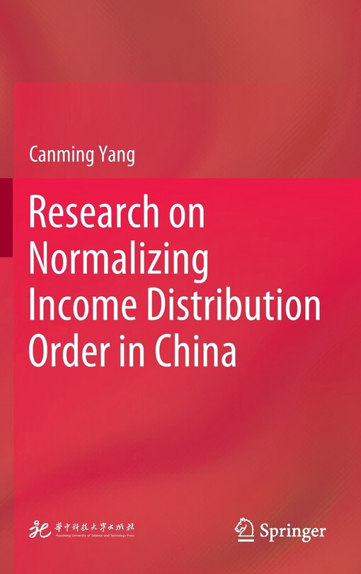 Front cover_Research on Normalizing Income Distribution Order in China