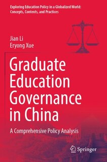 Couverture_Graduate Education Governance in China