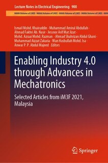 Couverture_Enabling Industry 4.0 through Advances in Mechatronics