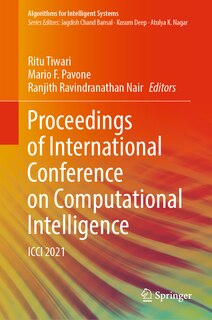 Couverture_Proceedings of International Conference on Computational Intelligence