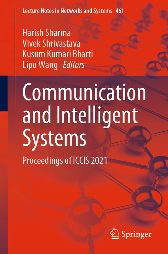 Front cover_Communication and Intelligent Systems