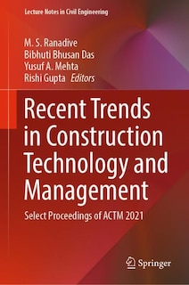 Couverture_Recent Trends in Construction Technology and Management