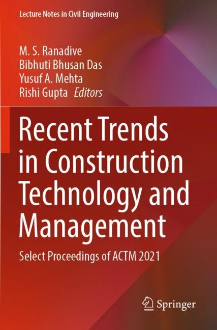 Front cover_Recent Trends in Construction Technology and Management