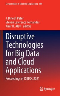 Front cover_Disruptive Technologies for Big Data and Cloud Applications