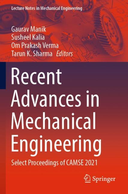 Front cover_Recent Advances in Mechanical Engineering
