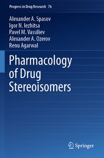 Couverture_Pharmacology of Drug Stereoisomers
