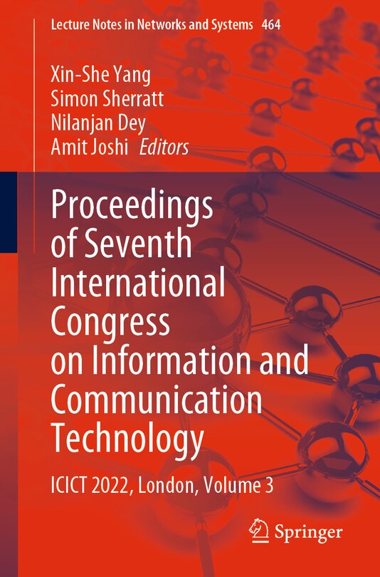 Front cover_Proceedings of Seventh International Congress on Information and Communication Technology