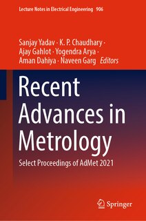 Front cover_Recent Advances in Metrology