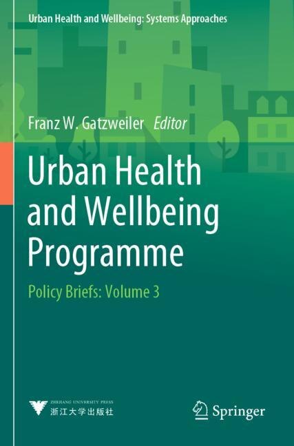 Couverture_Urban Health and Wellbeing Programme