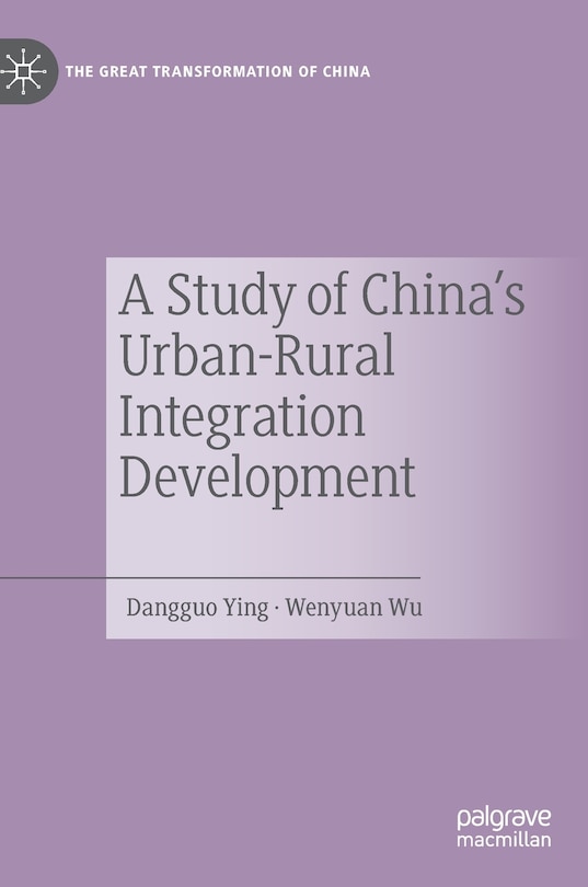 Front cover_A Study of China's Urban-Rural Integration Development