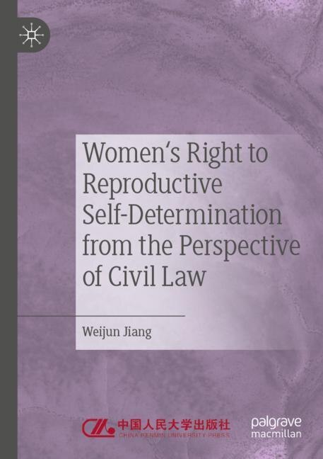 Couverture_Women's Right to Reproductive Self-Determination from the Perspective of Civil Law