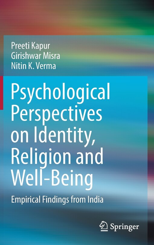 Front cover_Psychological Perspectives on Identity, Religion and Well-being