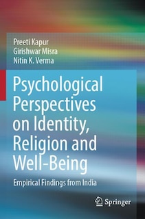 Couverture_Psychological Perspectives on Identity, Religion and Well-Being