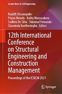 Couverture_12th International Conference on Structural Engineering and Construction Management