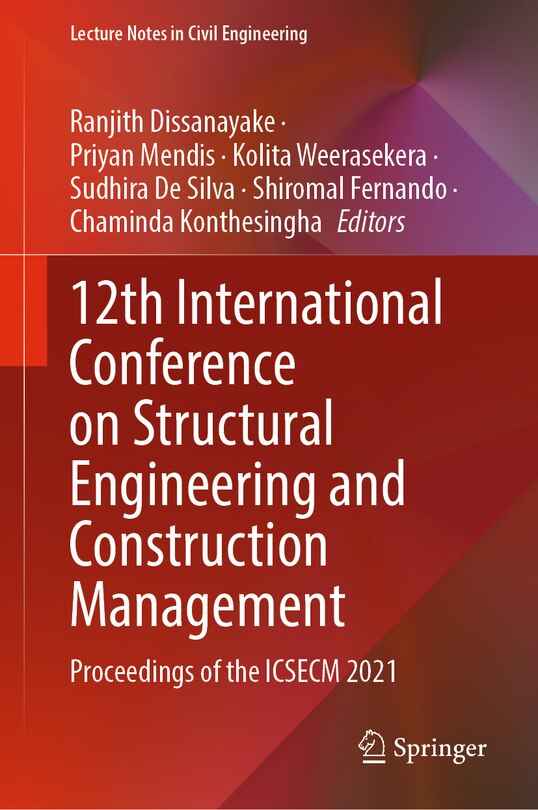 Couverture_12th International Conference on Structural Engineering and Construction Management