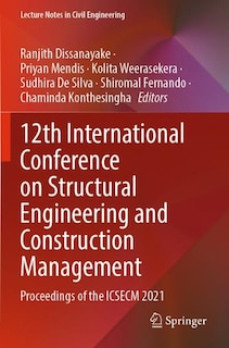 Front cover_12th International Conference on Structural Engineering and Construction Management