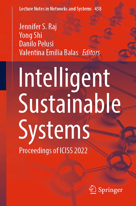 Front cover_Intelligent Sustainable Systems