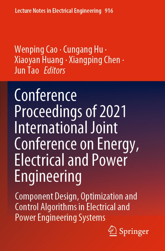 Front cover_Conference Proceedings of 2021 International Joint Conference on Energy, Electrical and Power Engineering