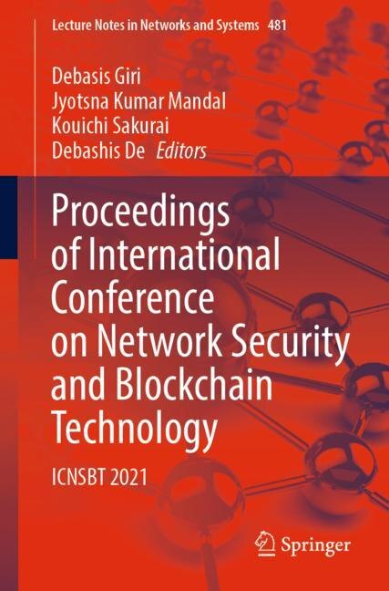 Couverture_Proceedings of International Conference on Network Security and Blockchain Technology