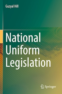 Couverture_National Uniform Legislation