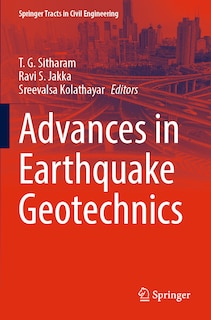 Front cover_Advances in Earthquake Geotechnics