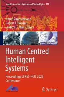 Front cover_Human Centred Intelligent Systems