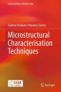 Front cover_Microstructural Characterisation Techniques