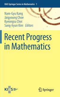 Front cover_Recent Progress in Mathematics