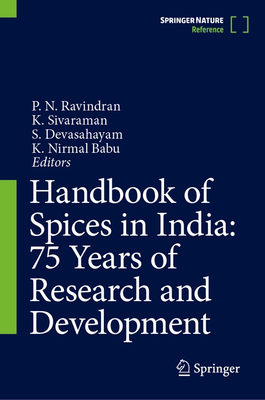 Front cover_Handbook of Spices in India