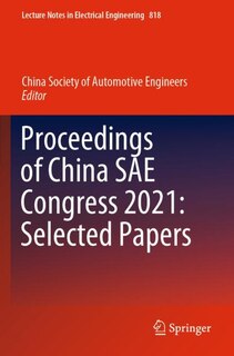 Couverture_Proceedings of China SAE Congress 2021
