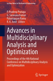Couverture_Advances in Multidisciplinary Analysis and Optimization