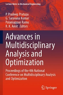 Couverture_Advances in Multidisciplinary Analysis and Optimization