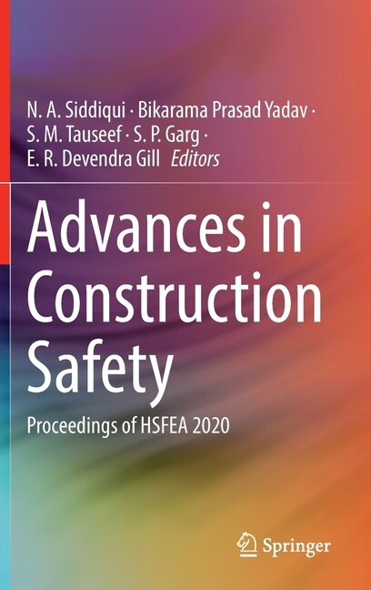 Front cover_Advances in Construction Safety