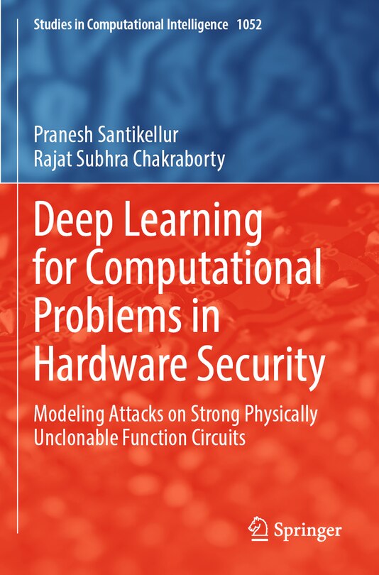 Front cover_Deep Learning for Computational Problems in Hardware Security