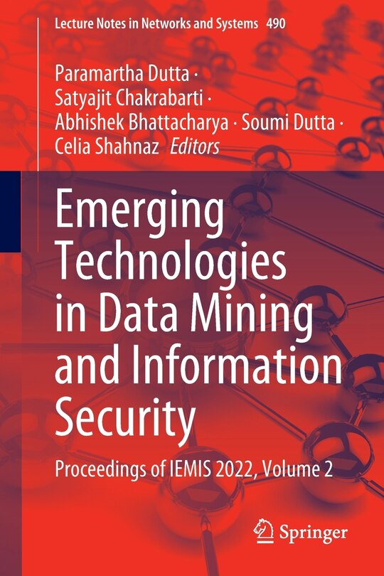 Front cover_Emerging Technologies in Data Mining and Information Security