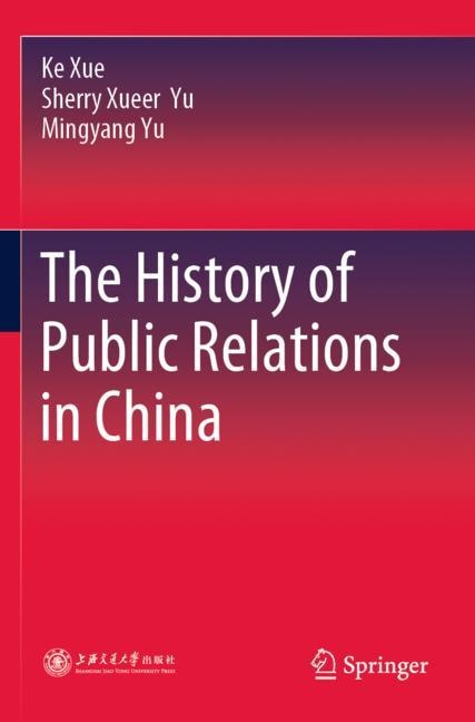 Front cover_The History of Public Relations in China