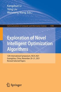 Front cover_Exploration of Novel Intelligent Optimization Algorithms