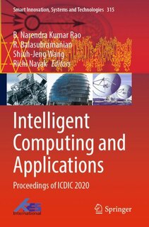 Couverture_Intelligent Computing and Applications