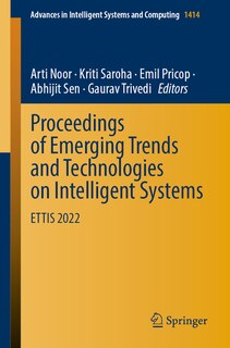 Couverture_Proceedings of Emerging Trends and Technologies on Intelligent Systems
