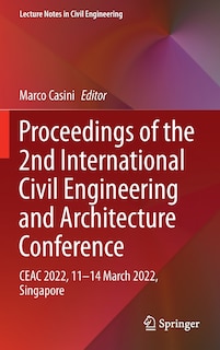 Couverture_Proceedings of the 2nd International Civil Engineering and Architecture Conference
