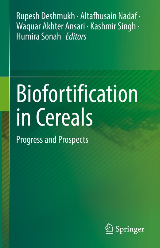 Front cover_Biofortification in Cereals