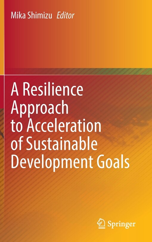 Couverture_A Resilience Approach to Acceleration of Sustainable Development Goals