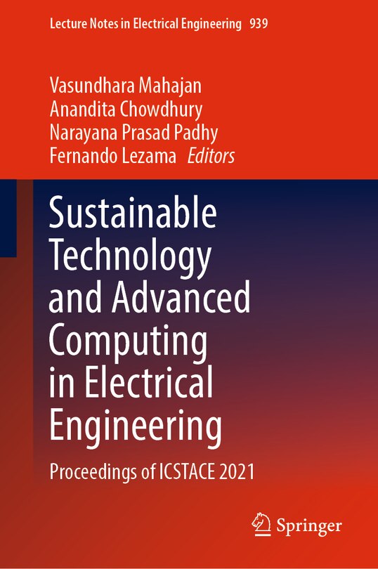 Front cover_Sustainable Technology and Advanced Computing in Electrical Engineering