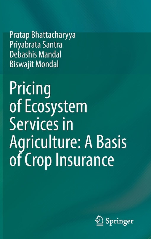Front cover_Pricing of Ecosystem Services in Agriculture
