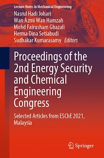 Front cover_Proceedings of the 2nd Energy Security and Chemical Engineering Congress