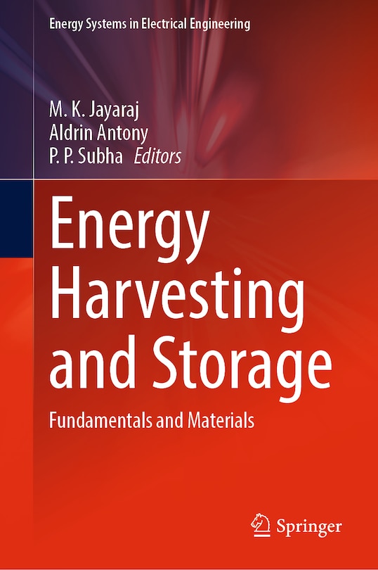 Front cover_Energy Harvesting and Storage
