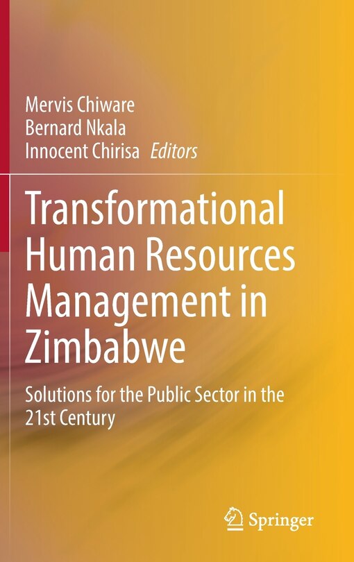 Couverture_Transformational Human Resources Management in Zimbabwe