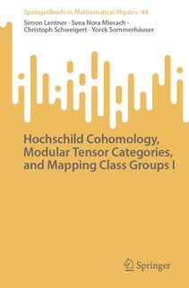 Couverture_Hochschild Cohomology, Modular Tensor Categories, and Mapping Class Groups I